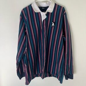 Parra ‘Racing Goose’ Rugby Shirt Men's Striped